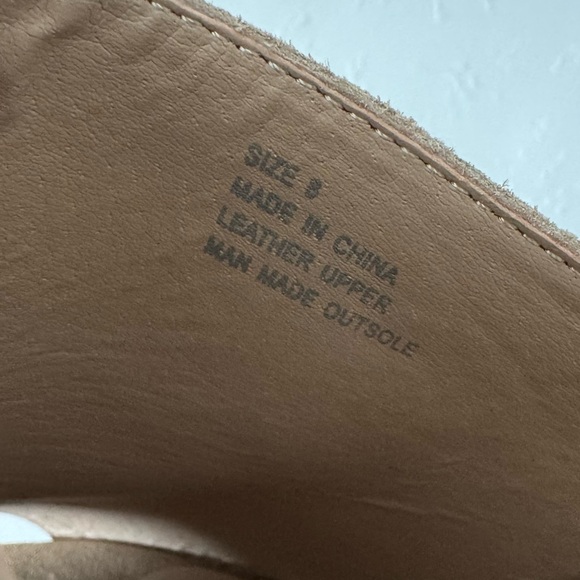 Sbicca Vintage Collection Helena Iced Suede Mule Sandal Women’s Size 8 - Picture 4 of 5